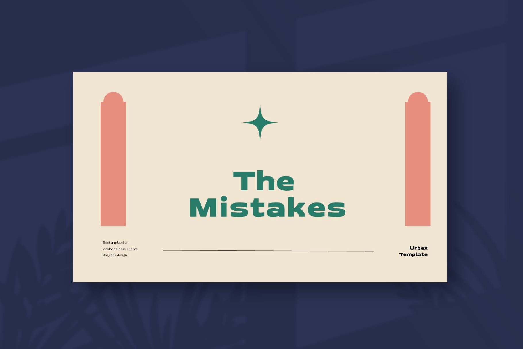优雅品牌策划提案简报演示文稿设计PPT模版 Mistakes Powerpoint Template_img_2