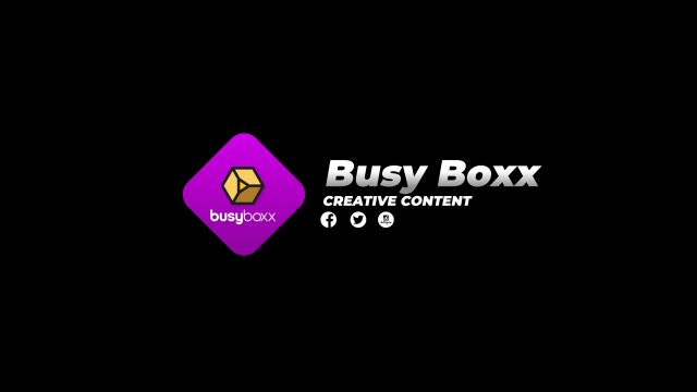 100个现代标题徽标Logo文本动画演示MP4视频模板素材 BusyBoxx - V05 Modern Titles_img_2