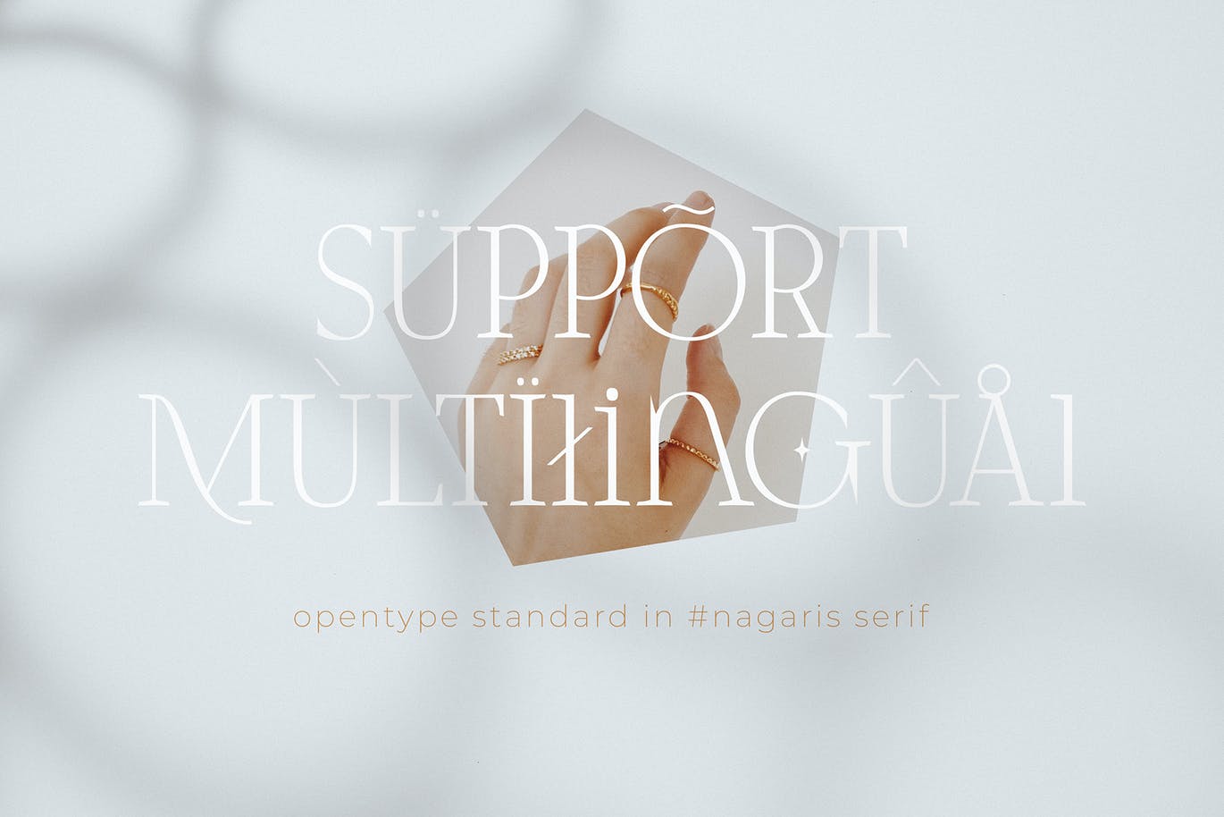现代优雅品牌标题Logo设计衬线英文字体素材 Nagaris Serif Display_img_2