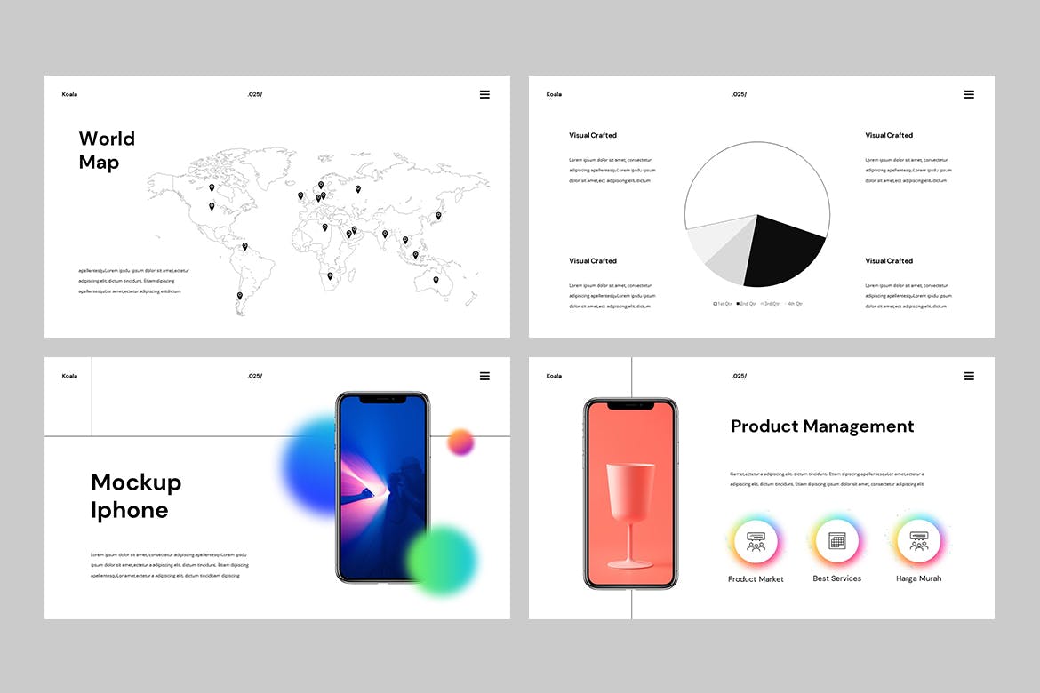 现代简约商务策划提报演示文稿设计PPT+Keynote模板素材 KOALA - Creative Powerpoint Presentation Template_img_2