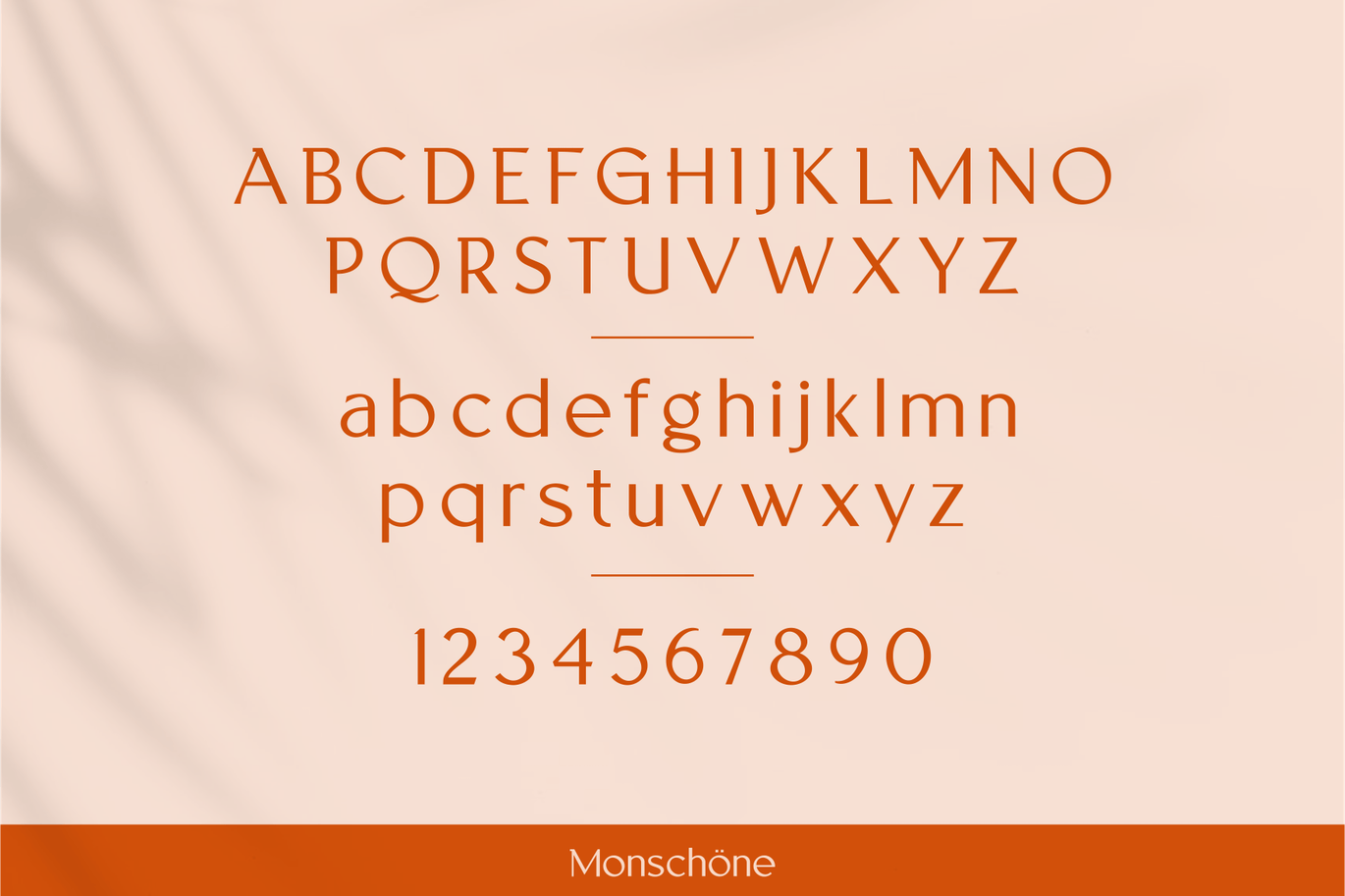 极简奢华杂志标题Logo设计无衬线英文字体素材 Monschone Font_img_2