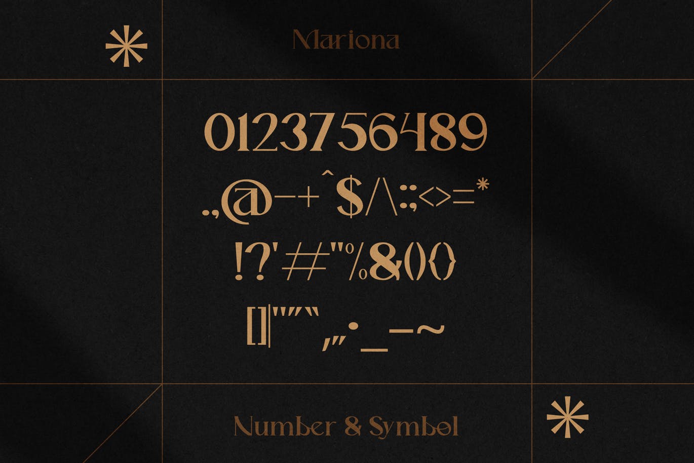 潮流逆反差酸性海报标题徽标Logo设计无衬线字体素材 Mariona Serif Font_img_2