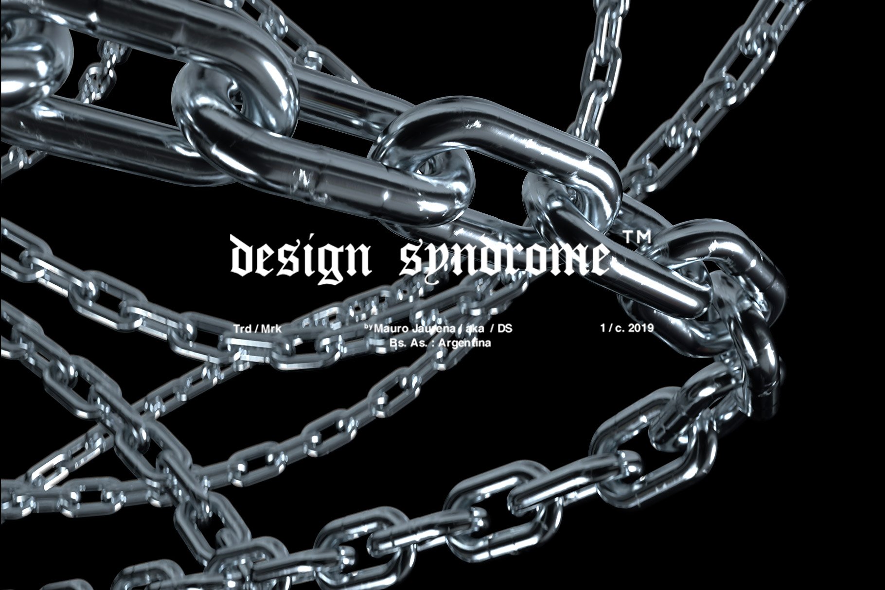 50款潮流炫酷金属质感锁链海报设计背景PNG免扣图片素材 Design Syndrome - Chainz PNG Pack_img_2