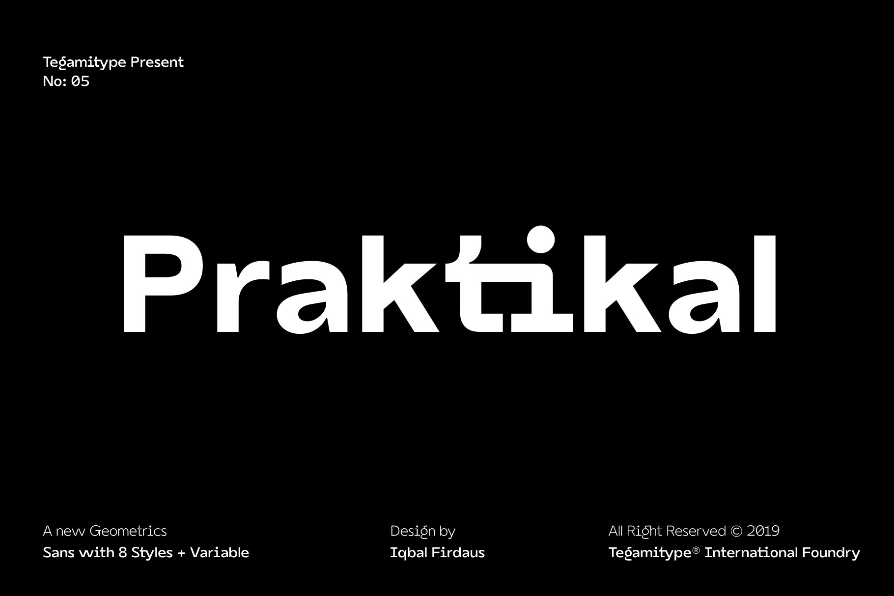 现代简约杂志海报Logo标题无衬线英文字体设计素材 TG Praktikal Variable_img_2