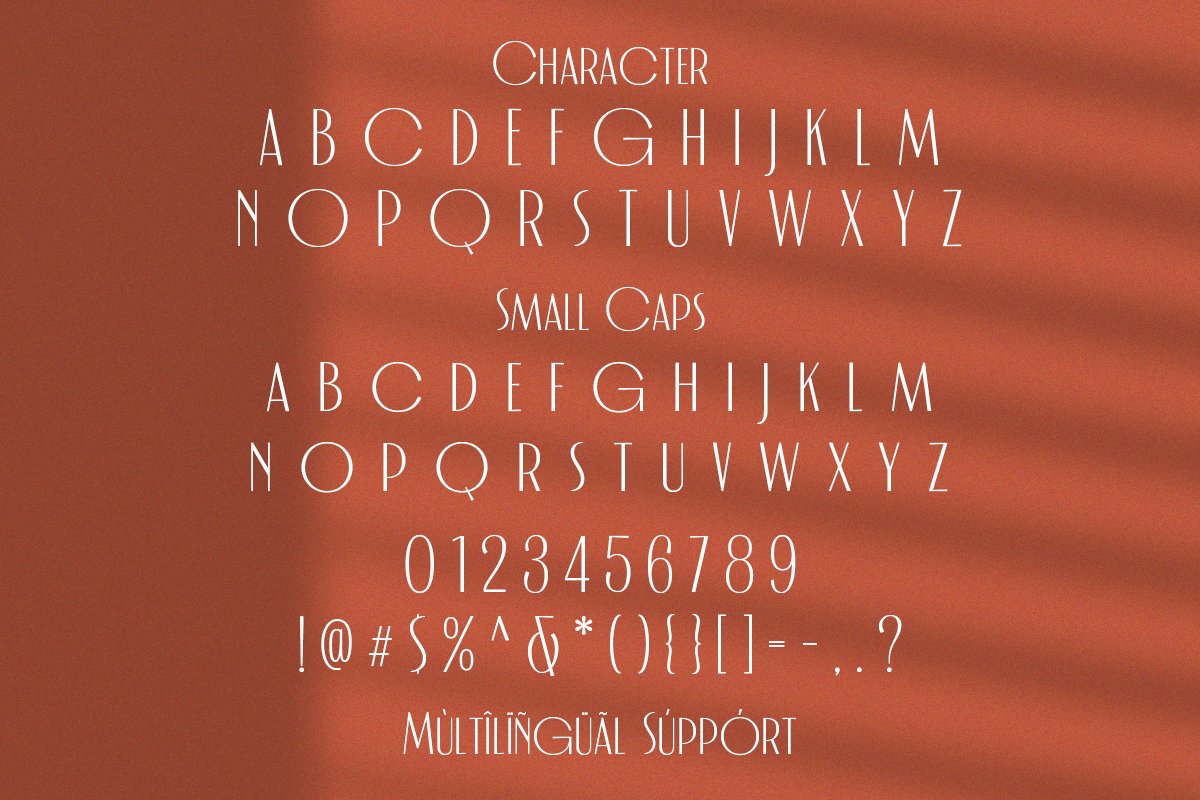 时尚经典杂志网站品牌徽标Logo无衬线英文设计素材 Micaroline Classic Typeface_img_2