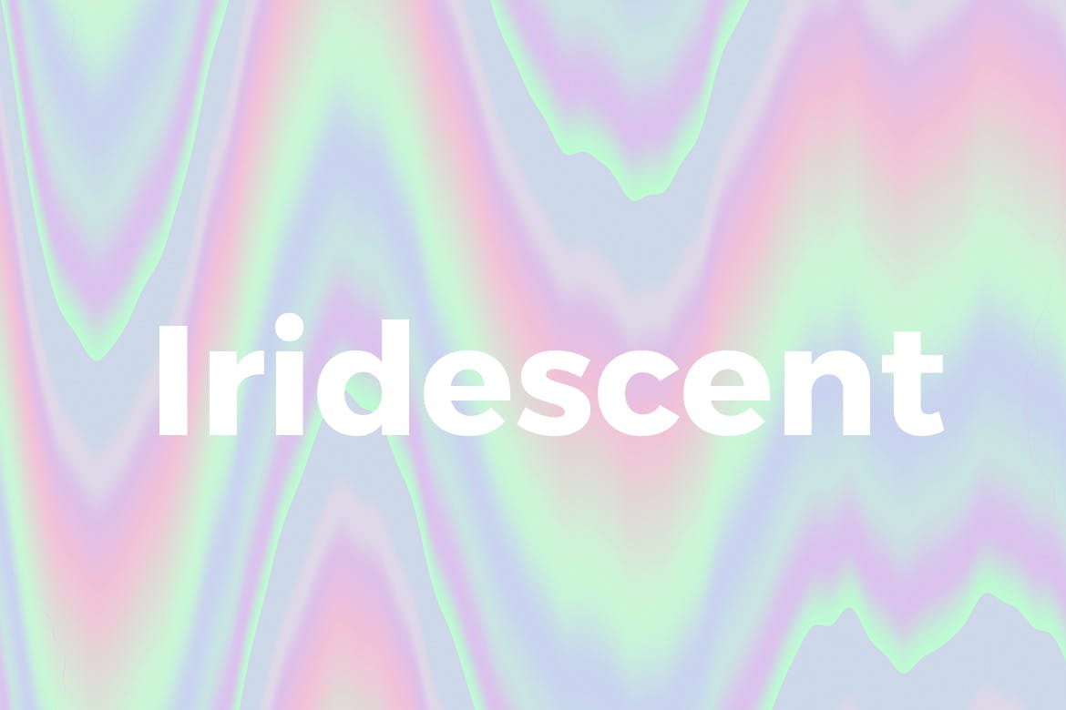 10款高清彩虹虹彩渐变海报设计背景纹理图片素材 Iridescent Holographic Texture v2_img_2