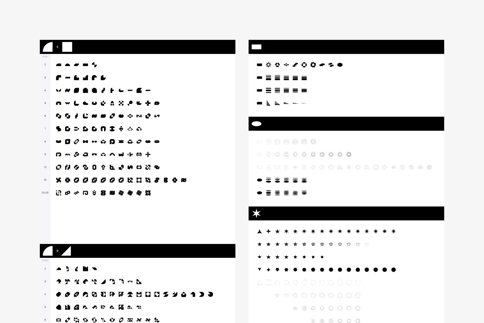 3000款抽象创意酸性Logo标识几何图形Icon图标Ai矢量设计素材 Timofey Lebedev - Shape Spectrum_img_2