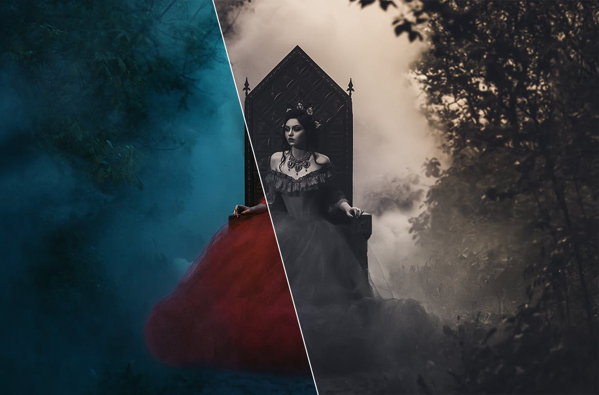 33款恐怖冷调摄影照片调色LR预设模板 33 Horror Film Lightroom Presets_img_2