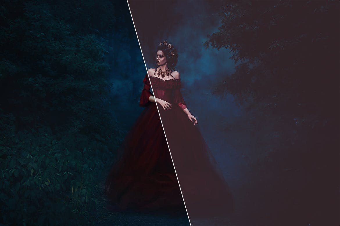 33款恐怖冷调摄影照片调色LR预设模板 33 Horror Film Lightroom Presets_img_2