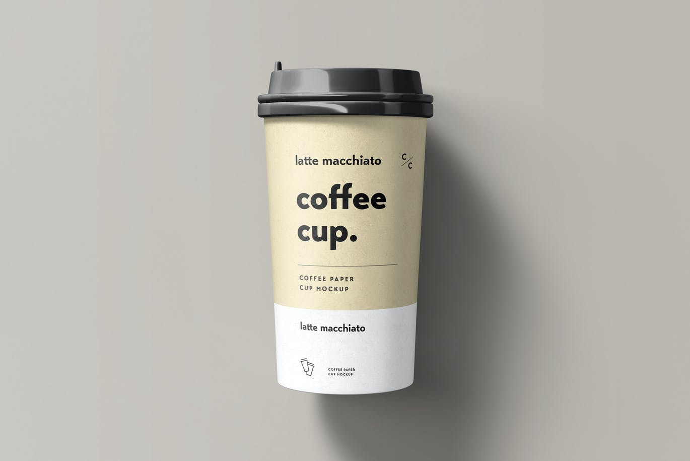 6款一次性外卖咖啡纸杯设计展示样机 Paper Cup Mock-up_img_2