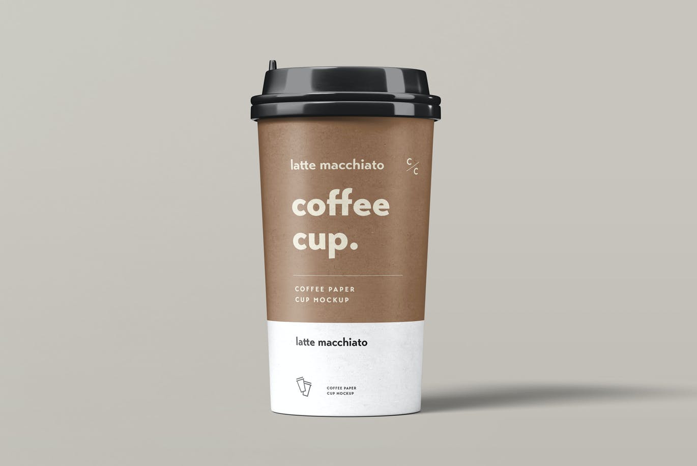 6款一次性外卖咖啡纸杯设计展示样机 Paper Cup Mock-up_img_2