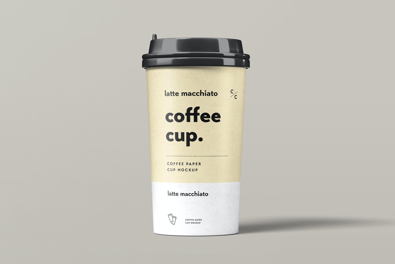 6款一次性外卖咖啡纸杯设计展示样机 Paper Cup Mock-up_img_2