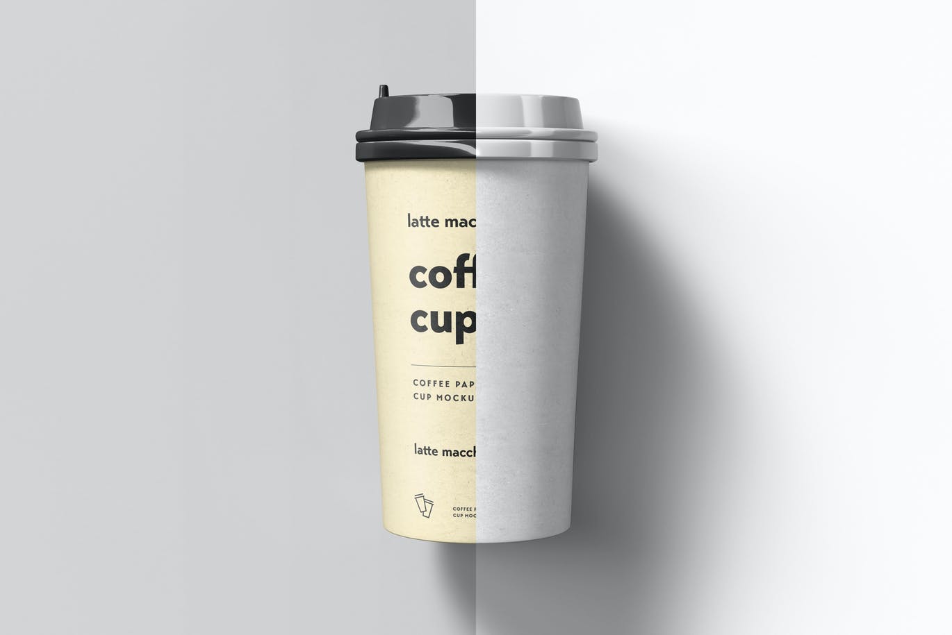 6款一次性外卖咖啡纸杯设计展示样机 Paper Cup Mock-up_img_2