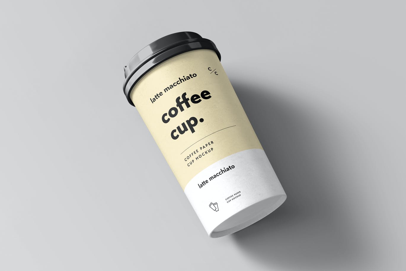 6款一次性外卖咖啡纸杯设计展示样机 Paper Cup Mock-up_img_2