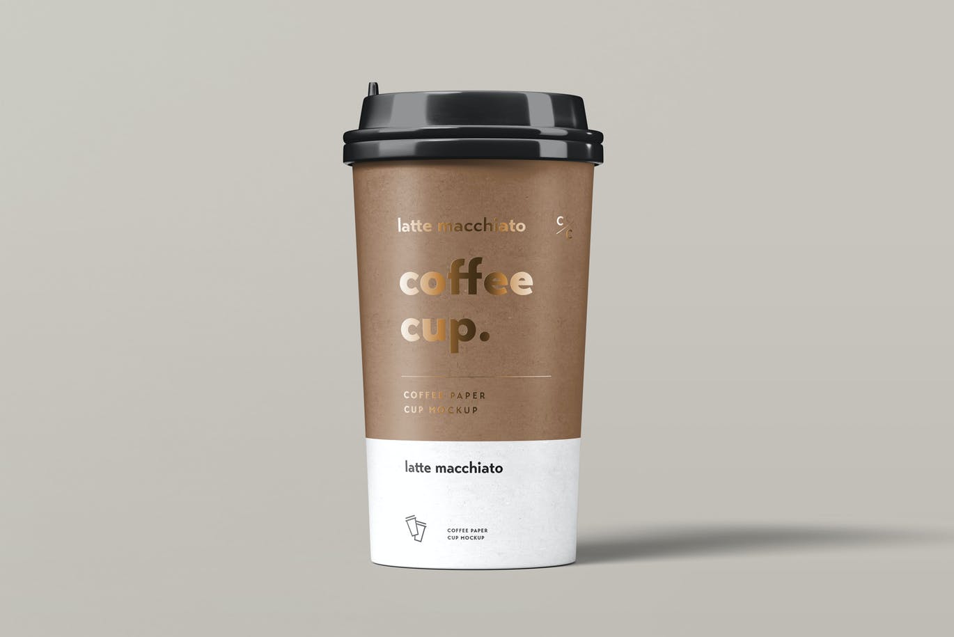 6款一次性外卖咖啡纸杯设计展示样机 Paper Cup Mock-up_img_2