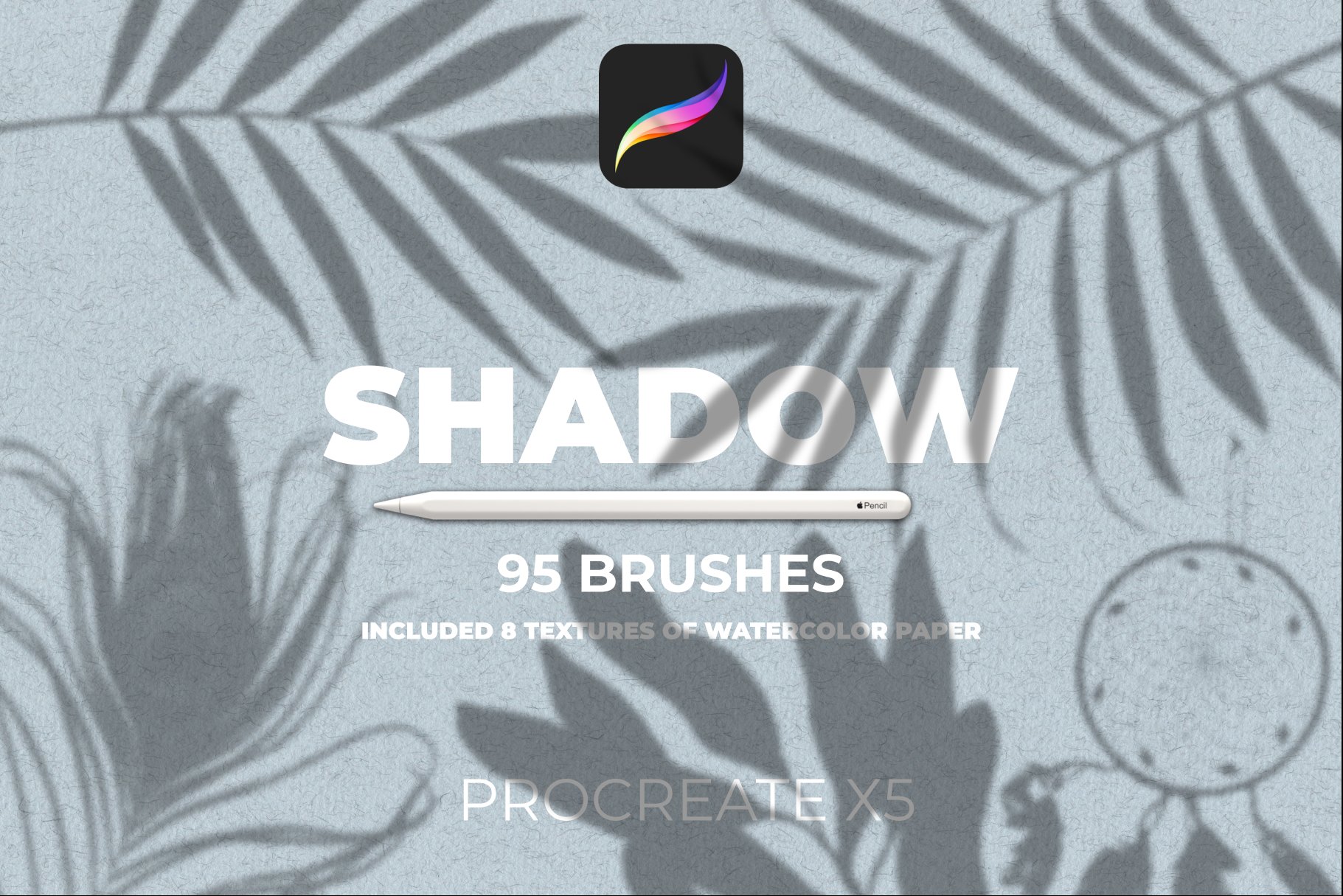 95款室内物品窗户自然阴影Precreate印章笔刷素材 95 Shadows For Precreate Brushes_img_2