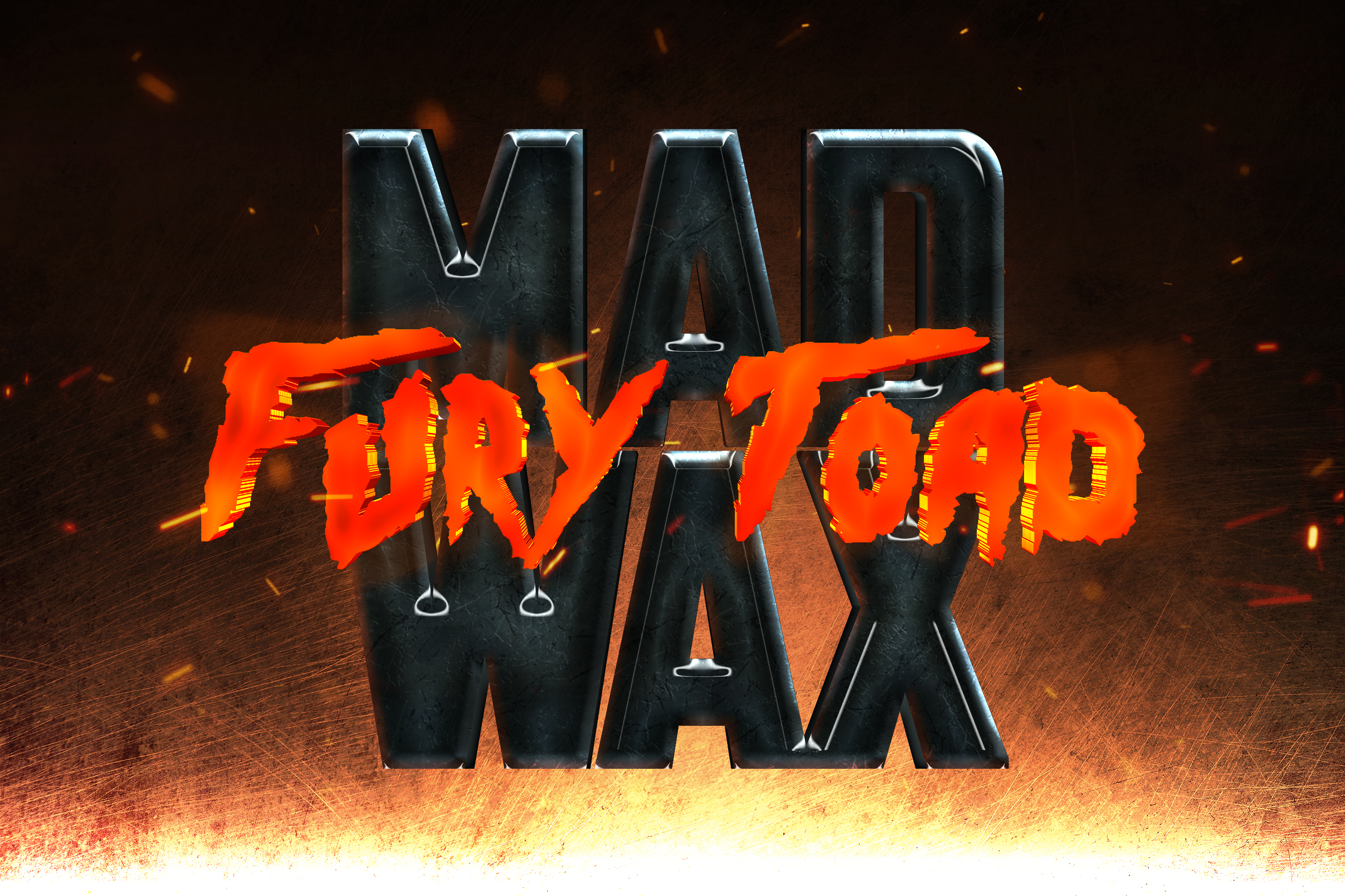 10款电影标题Logo字体设计PS样式模板素材 Movie Titles Text Effects Template Pack - Vol.2_img_2
