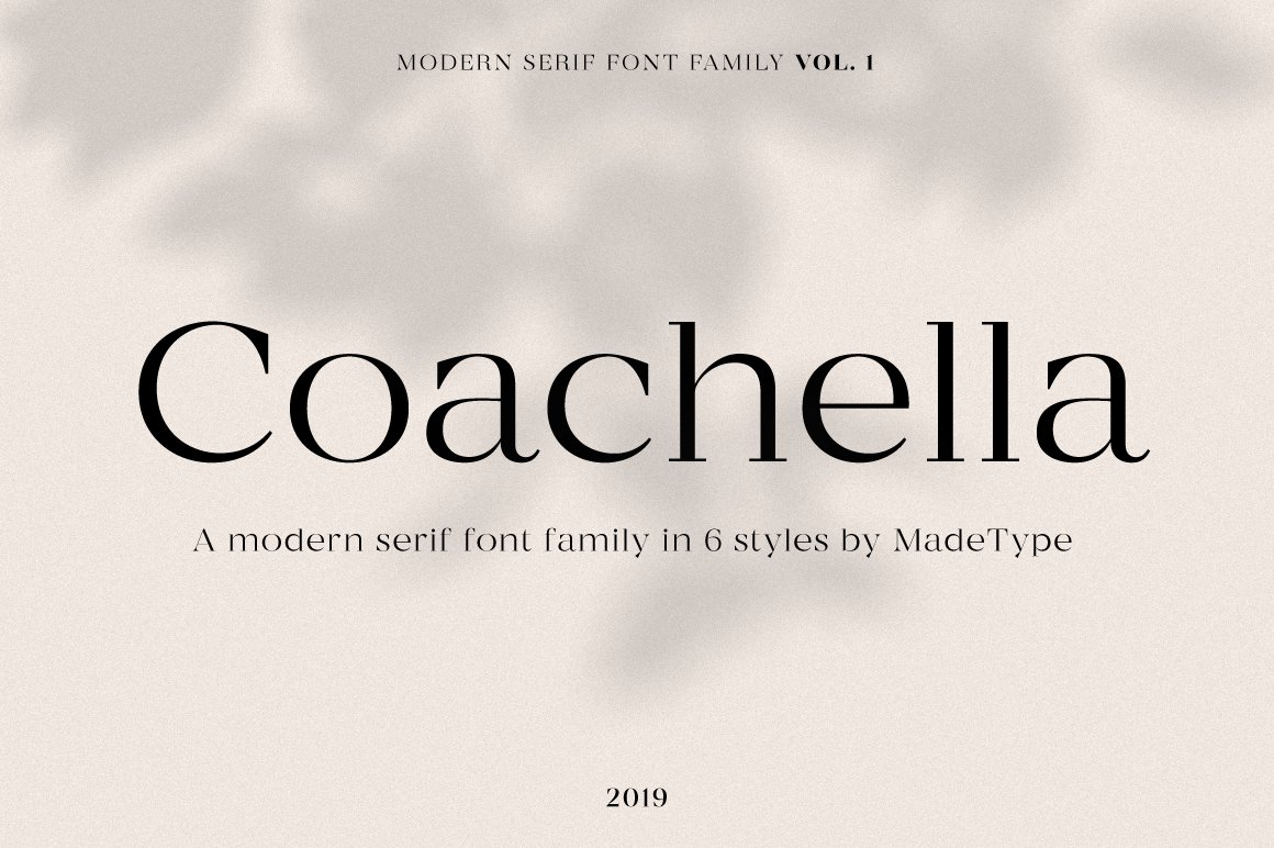 12套时尚优雅奢华杂志海报标题Logo英文字体设计素材套装 Modern Font Bundle_img_2