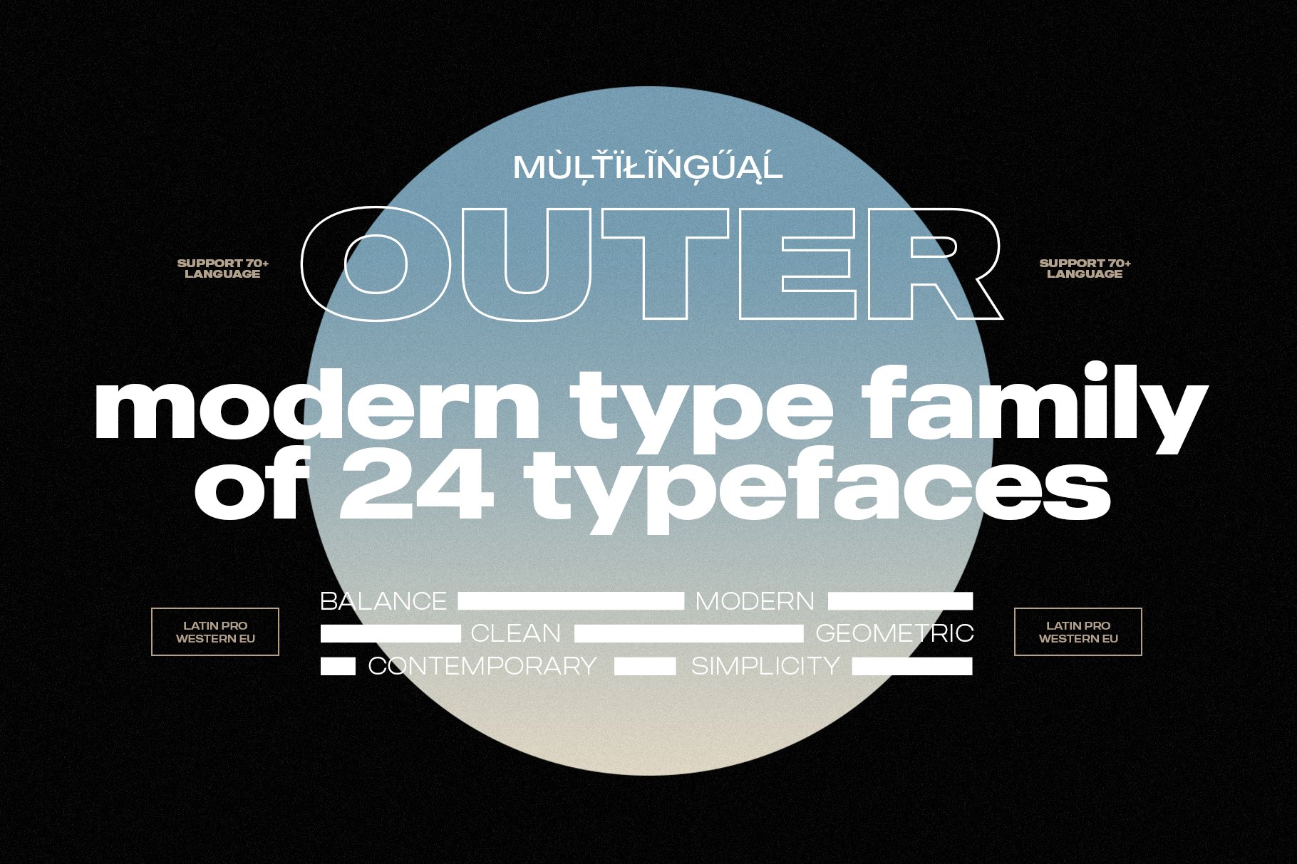 12套时尚优雅奢华杂志海报标题Logo英文字体设计素材套装 Modern Font Bundle_img_2