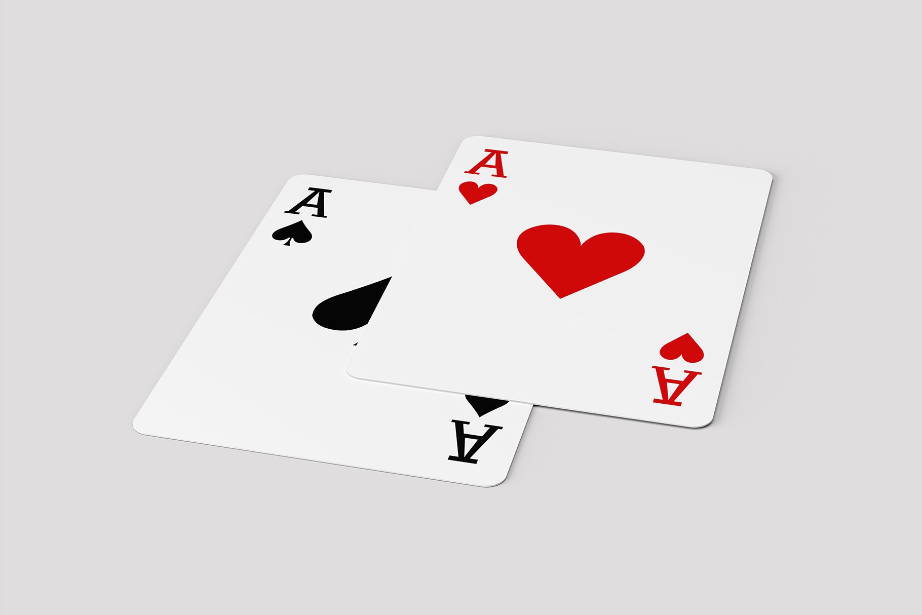 9款扑克牌卡片设计展示贴图样机模板 Playing Cards Mockups - v.5_img_2