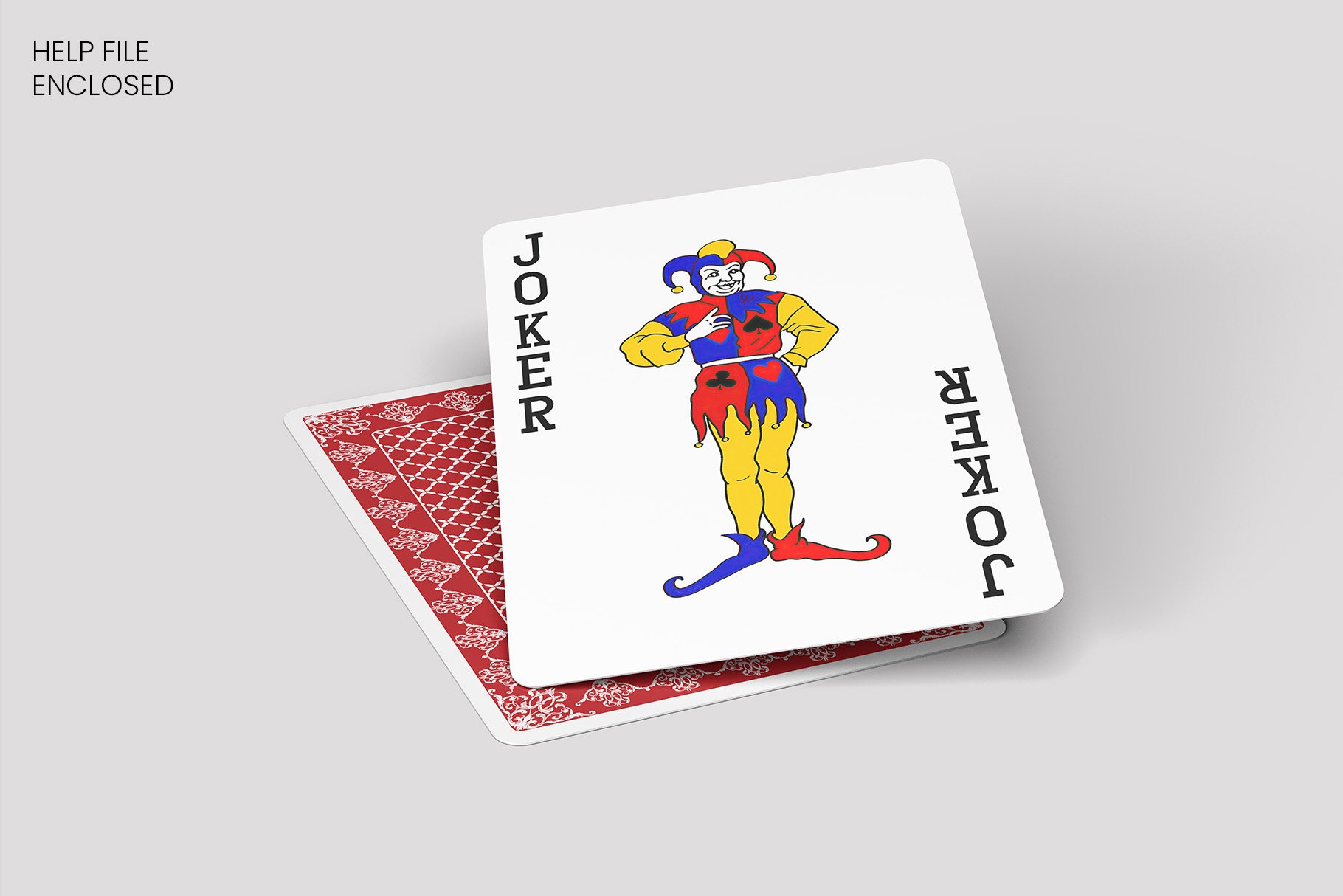 9款扑克牌卡片设计展示贴图样机模板 Playing Cards Mockups - v.5_img_2