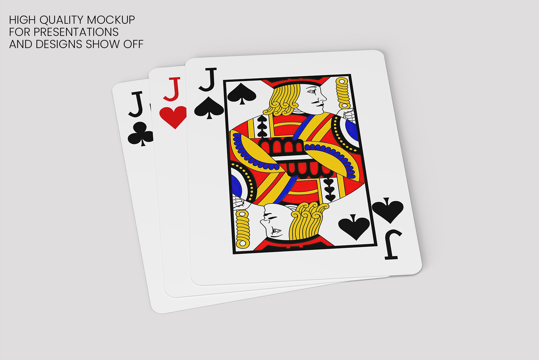 9款扑克牌卡片设计展示贴图样机模板 Playing Cards Mockups - v.5_img_2