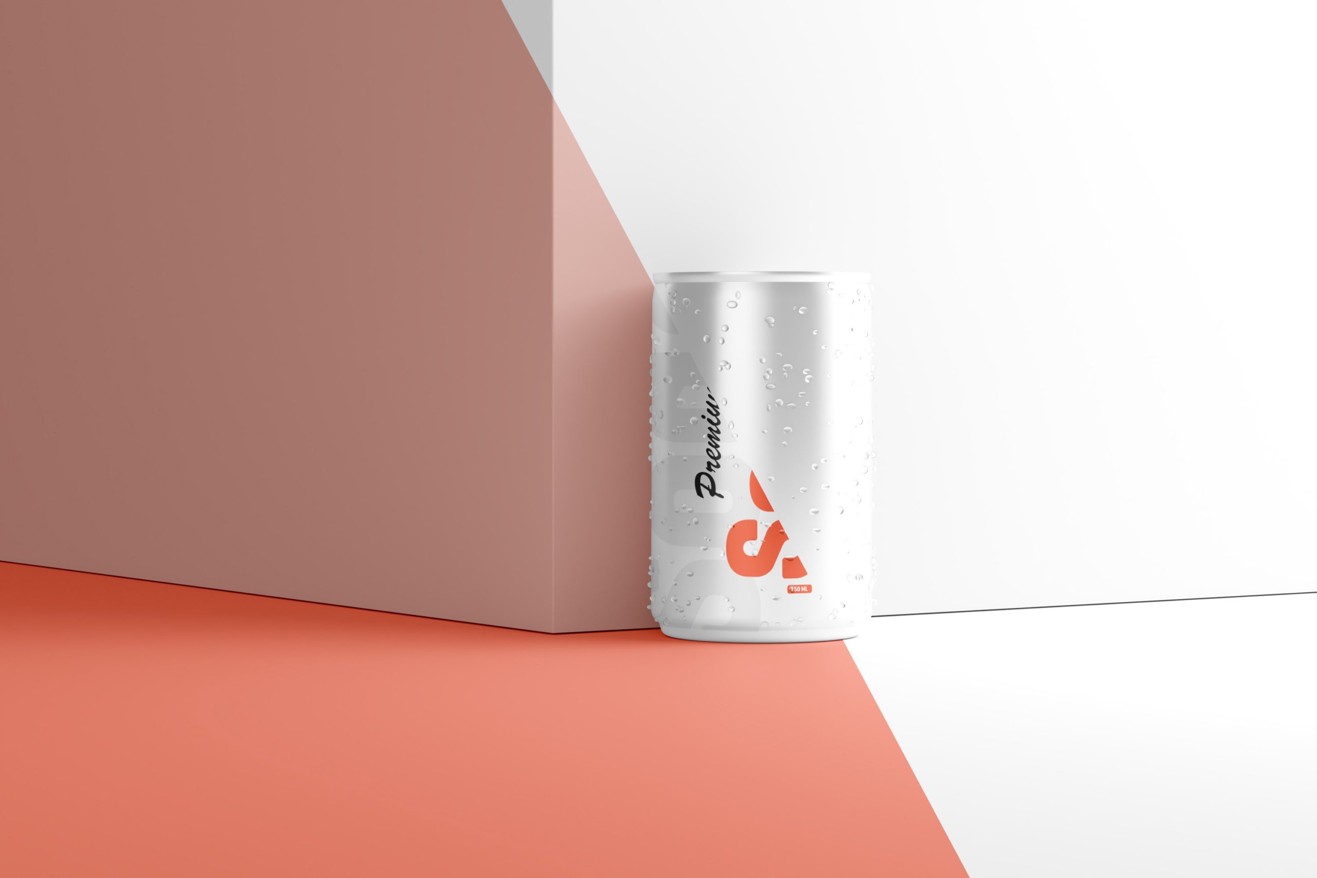 10款150毫升苏打汽水锡罐易拉罐设计展示样机 150ml Soda Can Mockup_img_2