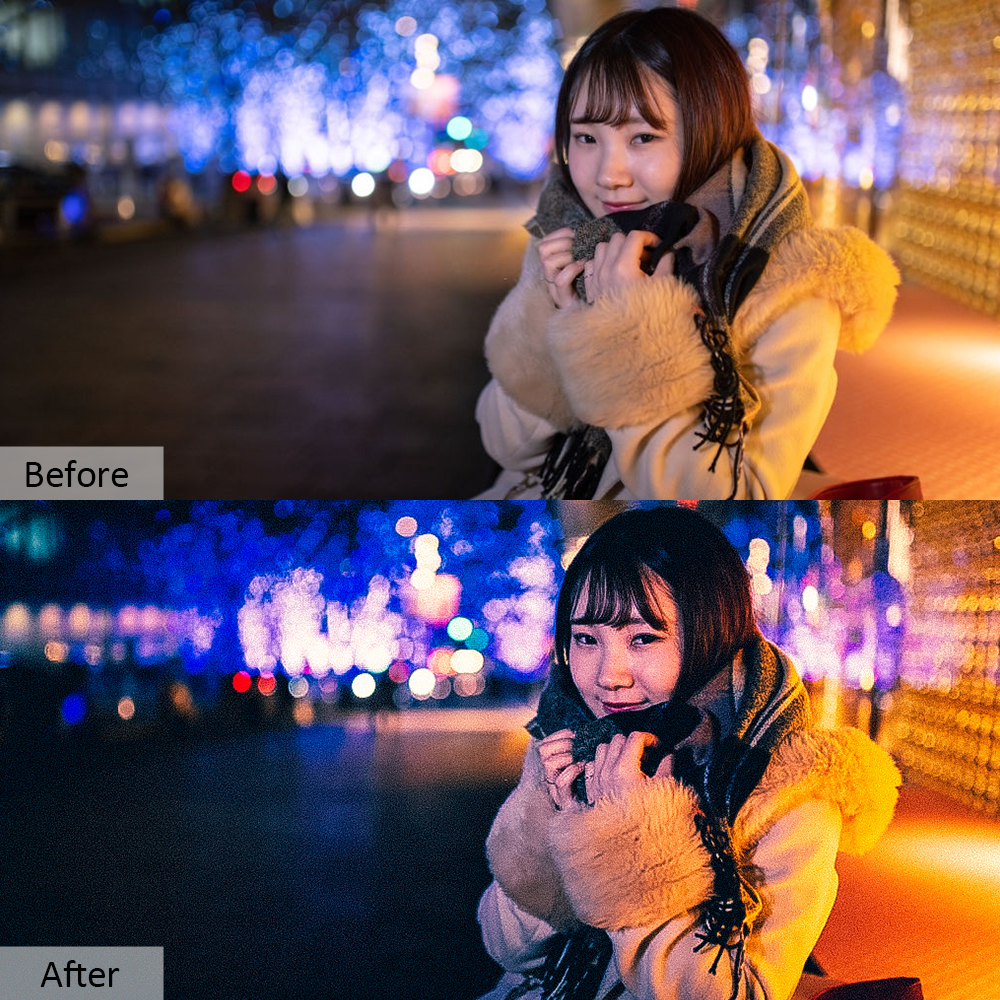 70款夜生活摄影照片调色滤镜PS动作模板 Night Life Photoshop Actions_img_2