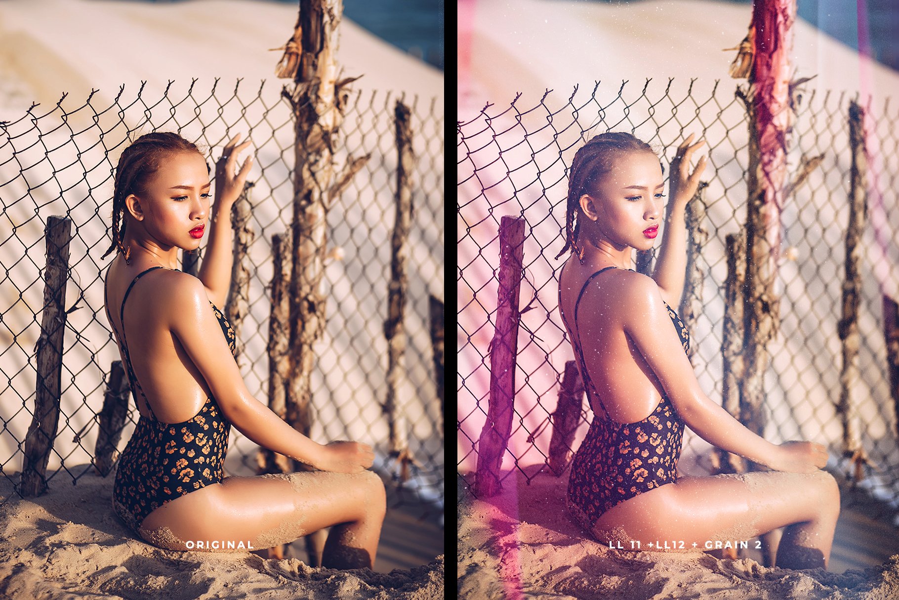 15款自然光棱镜漏光照片叠加图片PS设计素材 Light Leaks & Film Overlays Grain_img_2