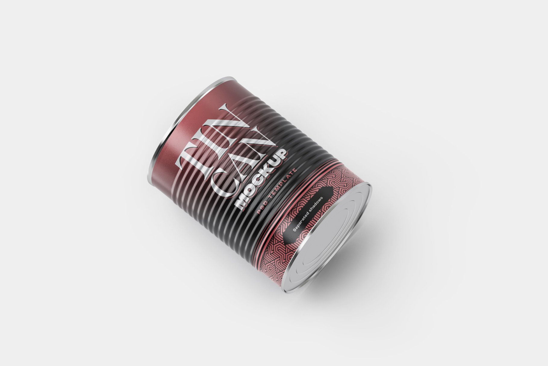 9款食品罐头金属锡罐包装样机模板素材合集 Tin Can Mockup Set | Conserve_img_2