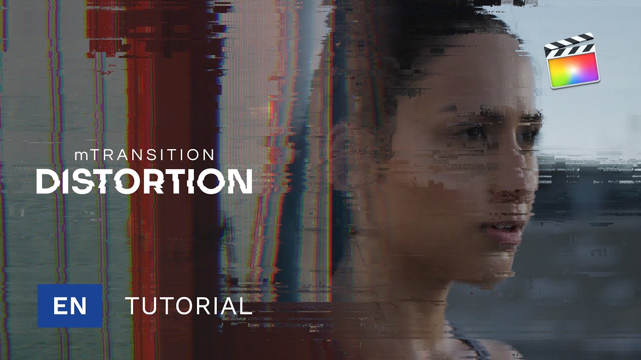 潮流扭曲故障风视频转场特效编辑FCPX插件素材 MotionVFX - mTransition Distortion_img_2