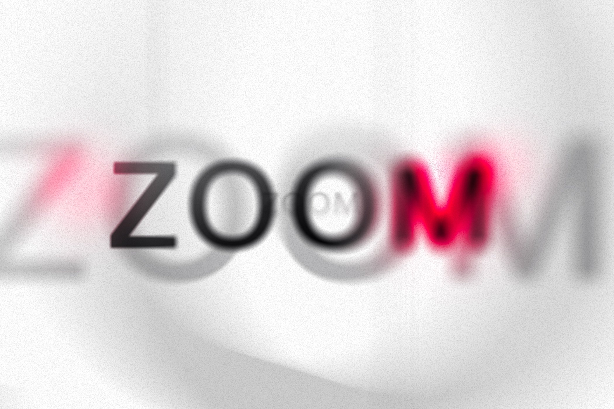 创意抽象未来科幻模糊Logo字体设计PS样式素材模板 Ghost Lettering Text Effect_img_2