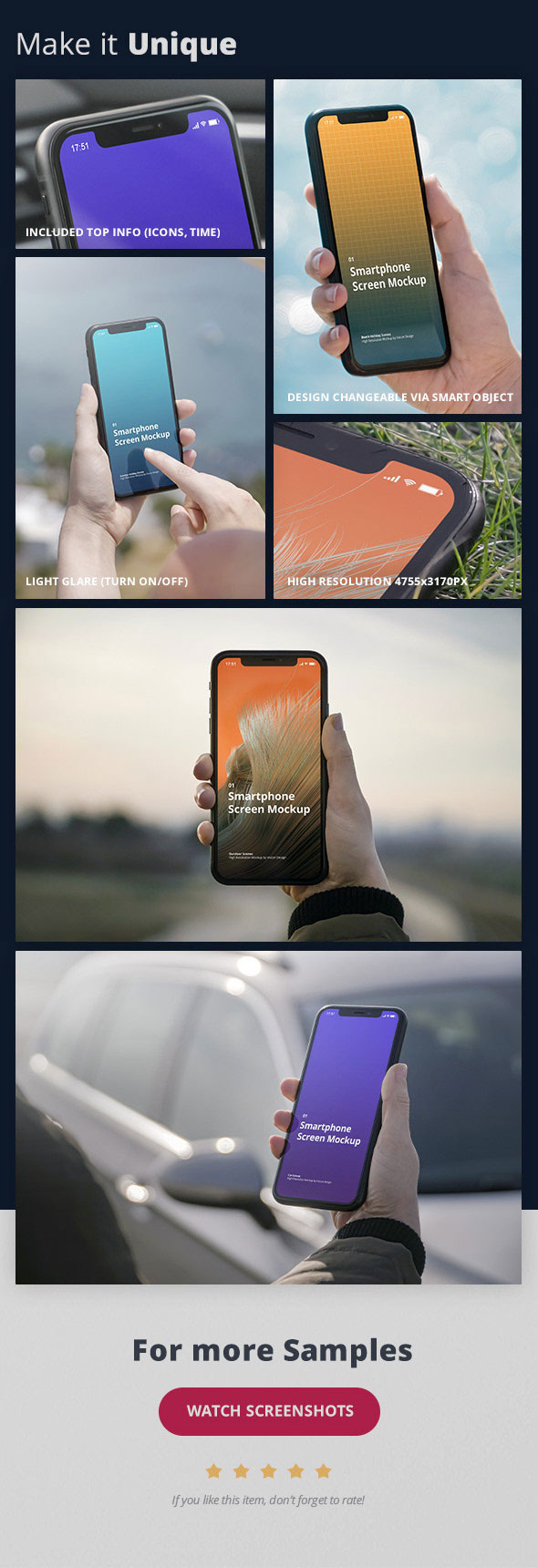 32款苹果iPhone 11手机屏幕APP界面设计展示样机套装 Phone Mockup Scenes Bundle_img_2