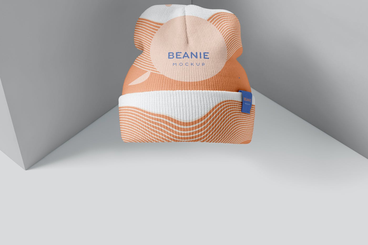 时尚羊毛帽子印花图案设计展示样机 Beanie Mockups_img_2