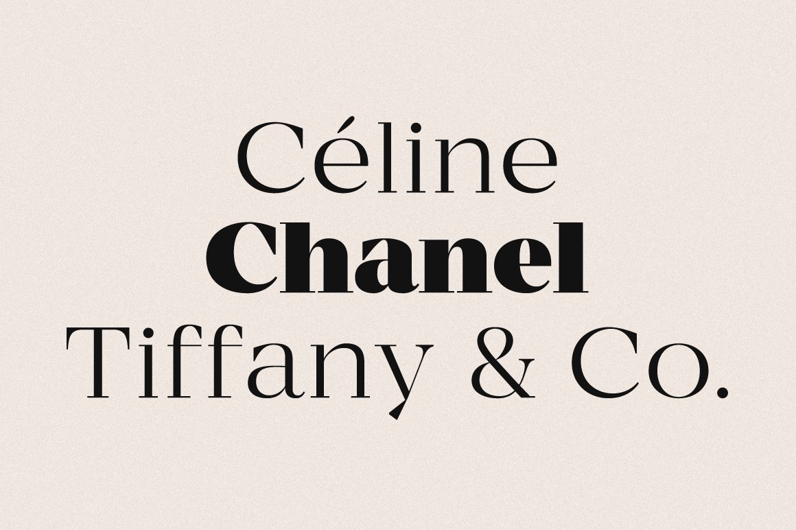 现代优雅杂志标题徽标Logo设计衬线英文字体素材 MADE Coachella Font_img_2