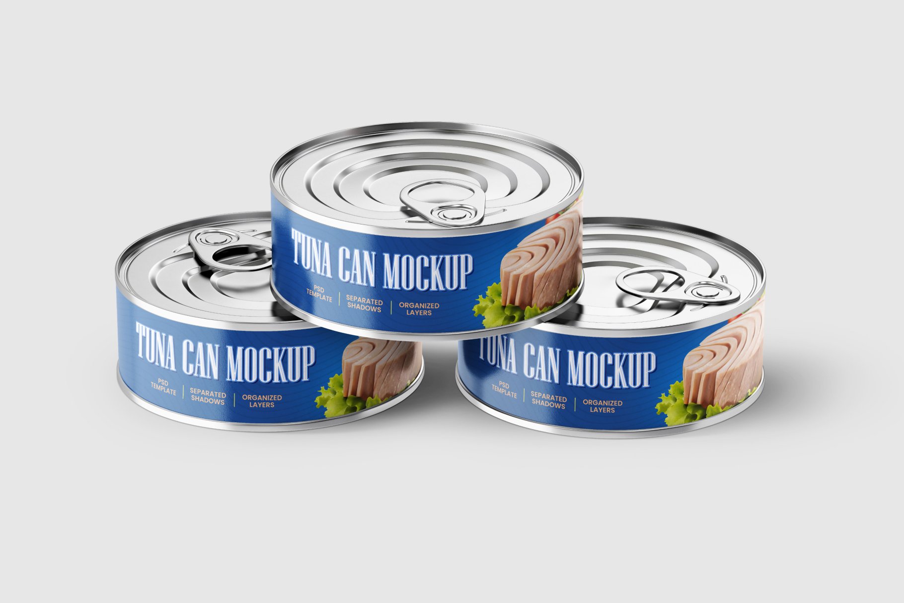 8款牛肉鱼罐头金属锡罐设计展示贴图样机合集 Tuna Tin Can Mockup Set_img_2