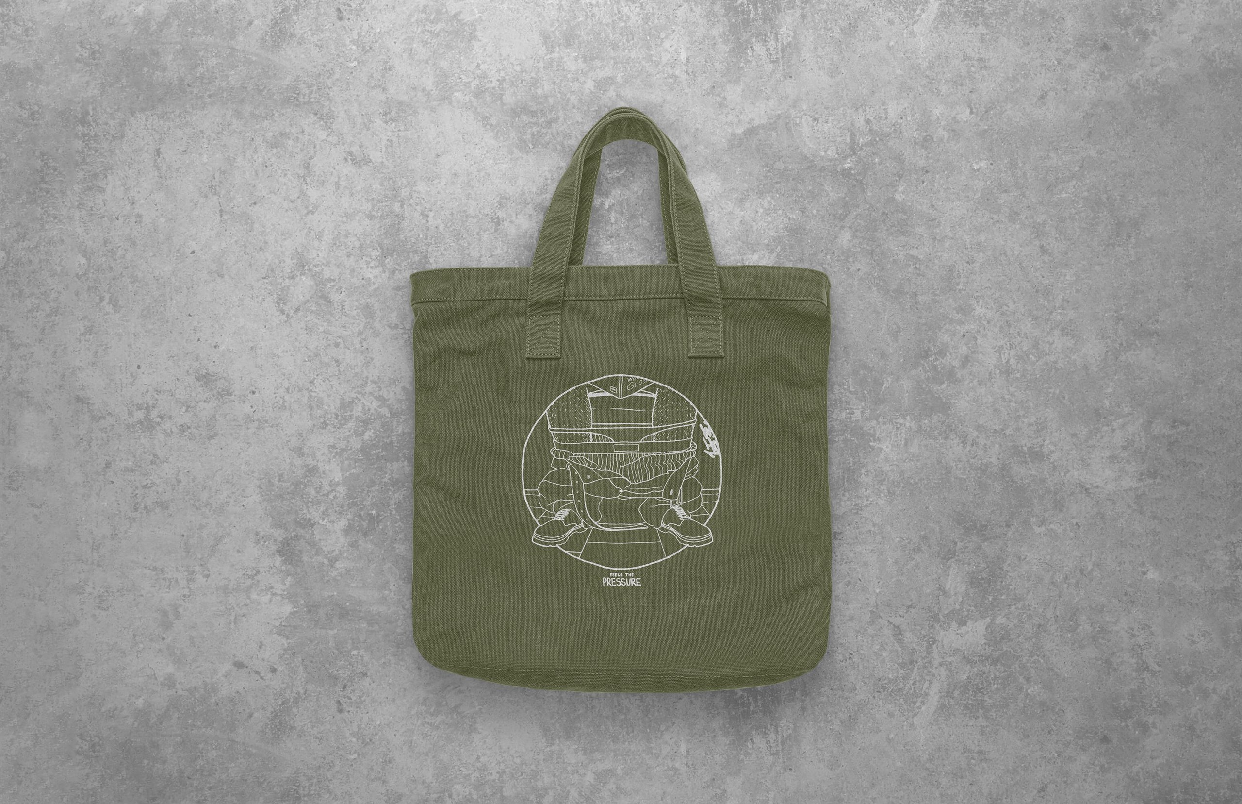 高品质购物手提无纺布袋印花图案设计展示贴图样机 Tote Bag Mockup_img_2