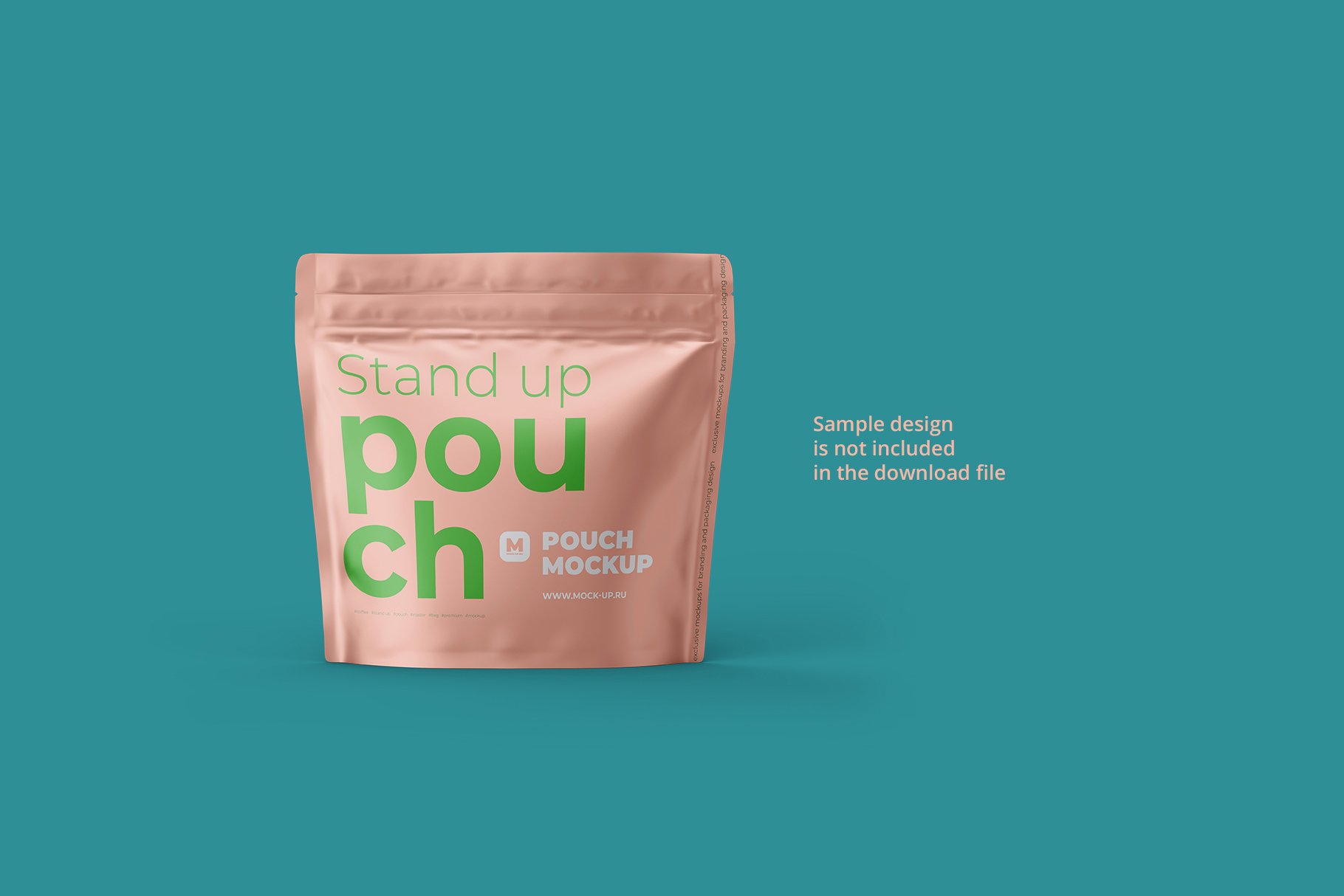 方形自立食品零食拉链自封塑料袋设计展示样机 Stand-up Pouch Mockup (Square)_img_2