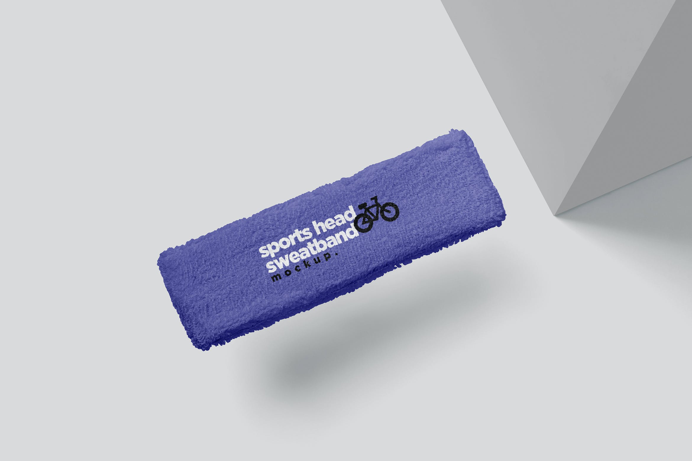 5款运动头汗带设计PSD样机 Head Sweat Band Mockups_img_2