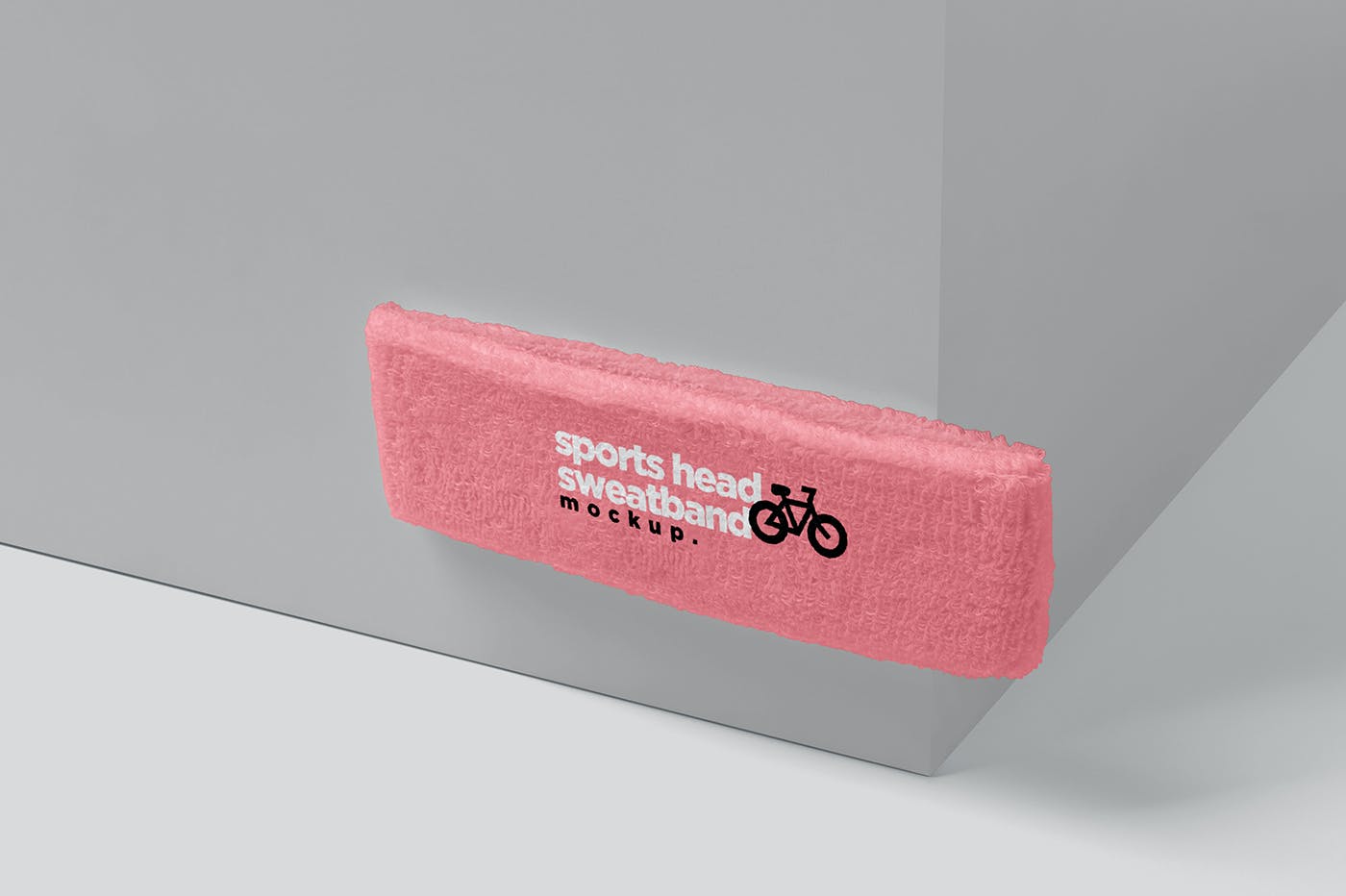 5款运动头汗带设计PSD样机 Head Sweat Band Mockups_img_2