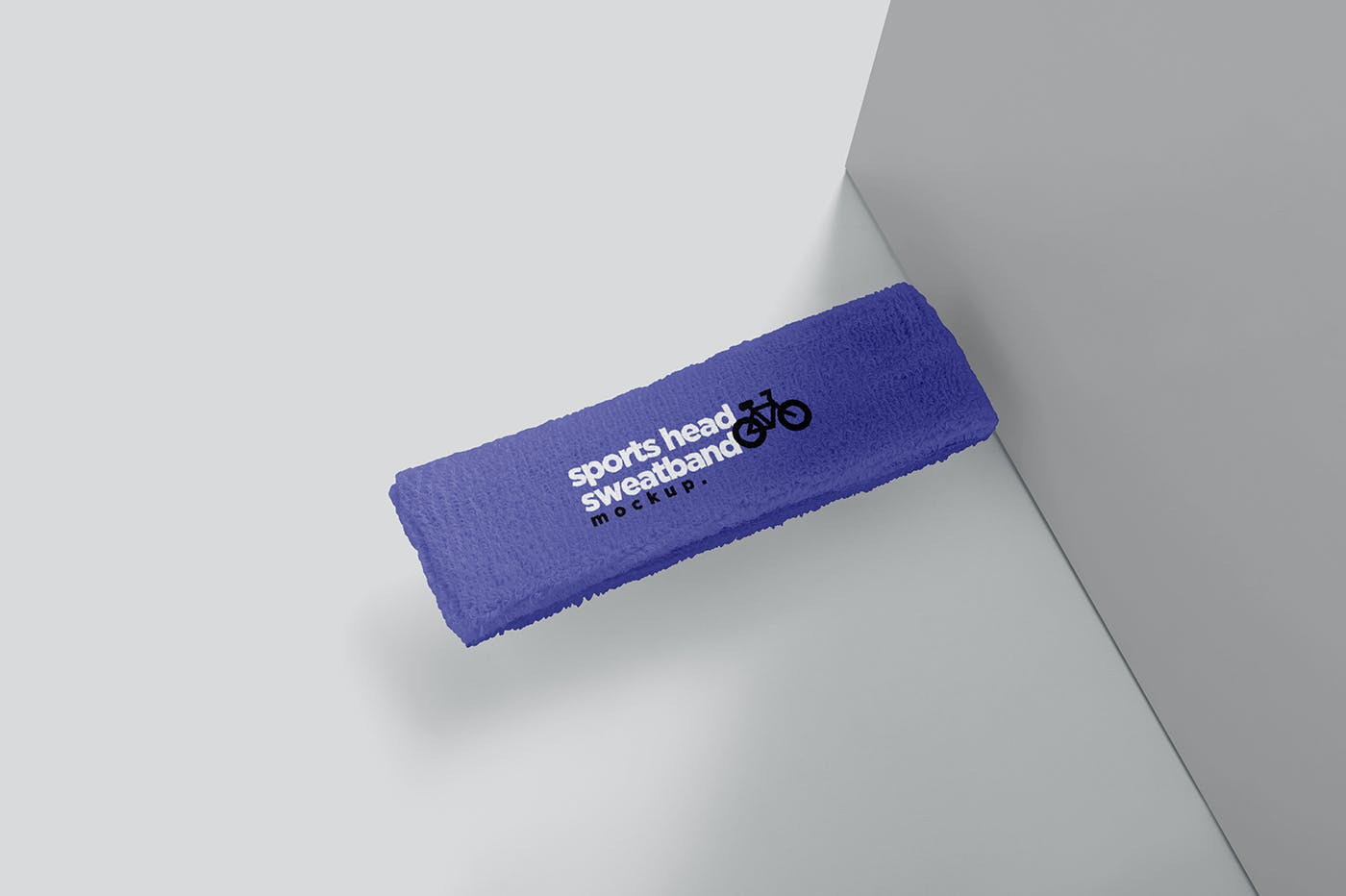 5款运动头汗带设计PSD样机 Head Sweat Band Mockups_img_2