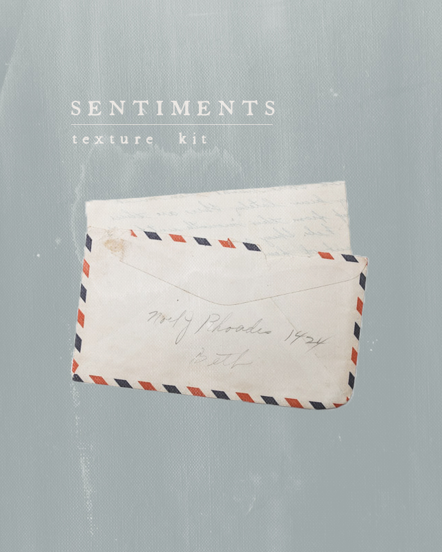 潮流复古粗糙污渍PS图层叠加背景图片设计素材 Sentiments Texture Kit_img_2