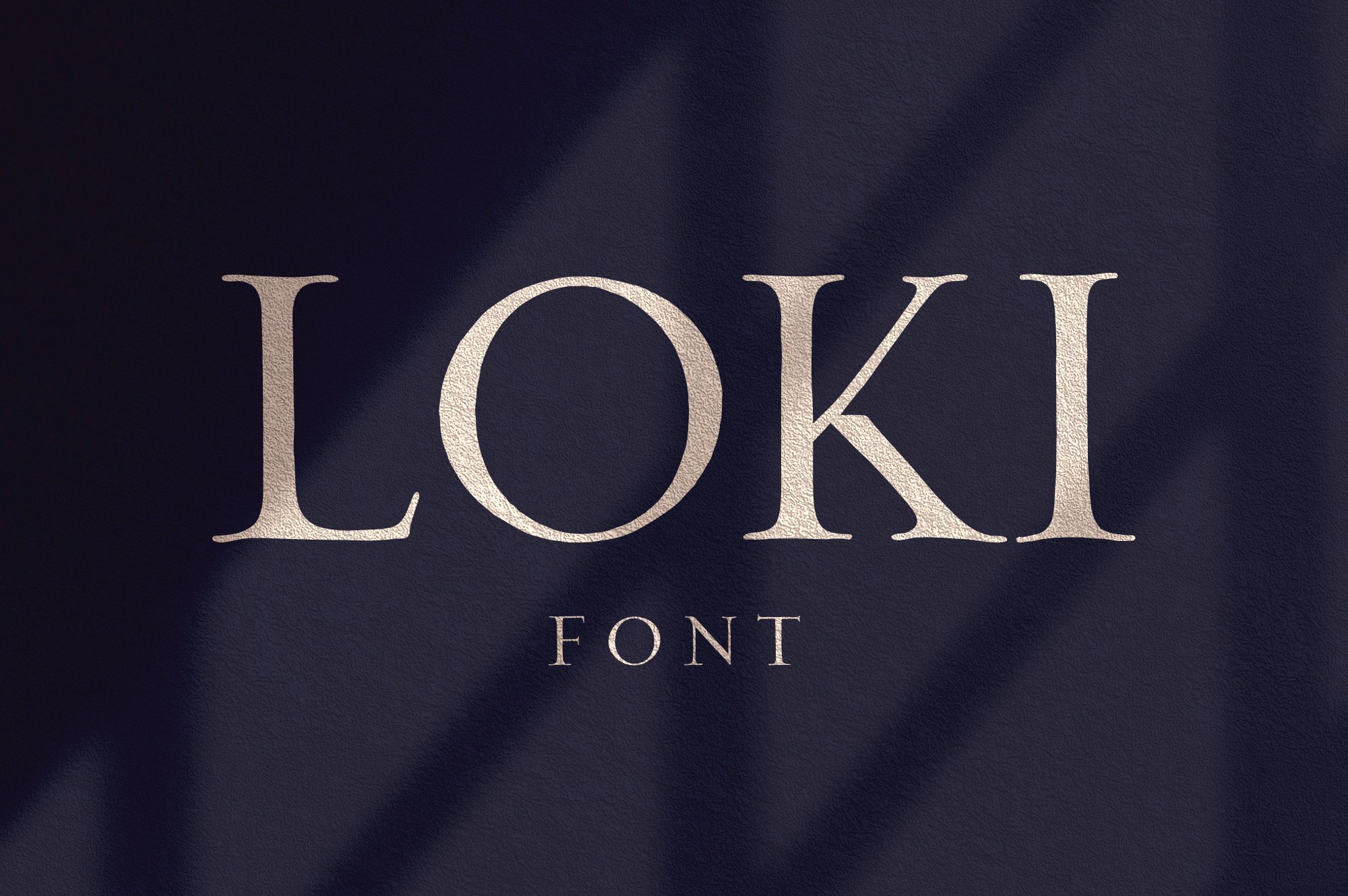 优雅轻奢时尚现代品牌Logo标题衬线英文字体设计素材 Loki – Serif Script Font_img_2