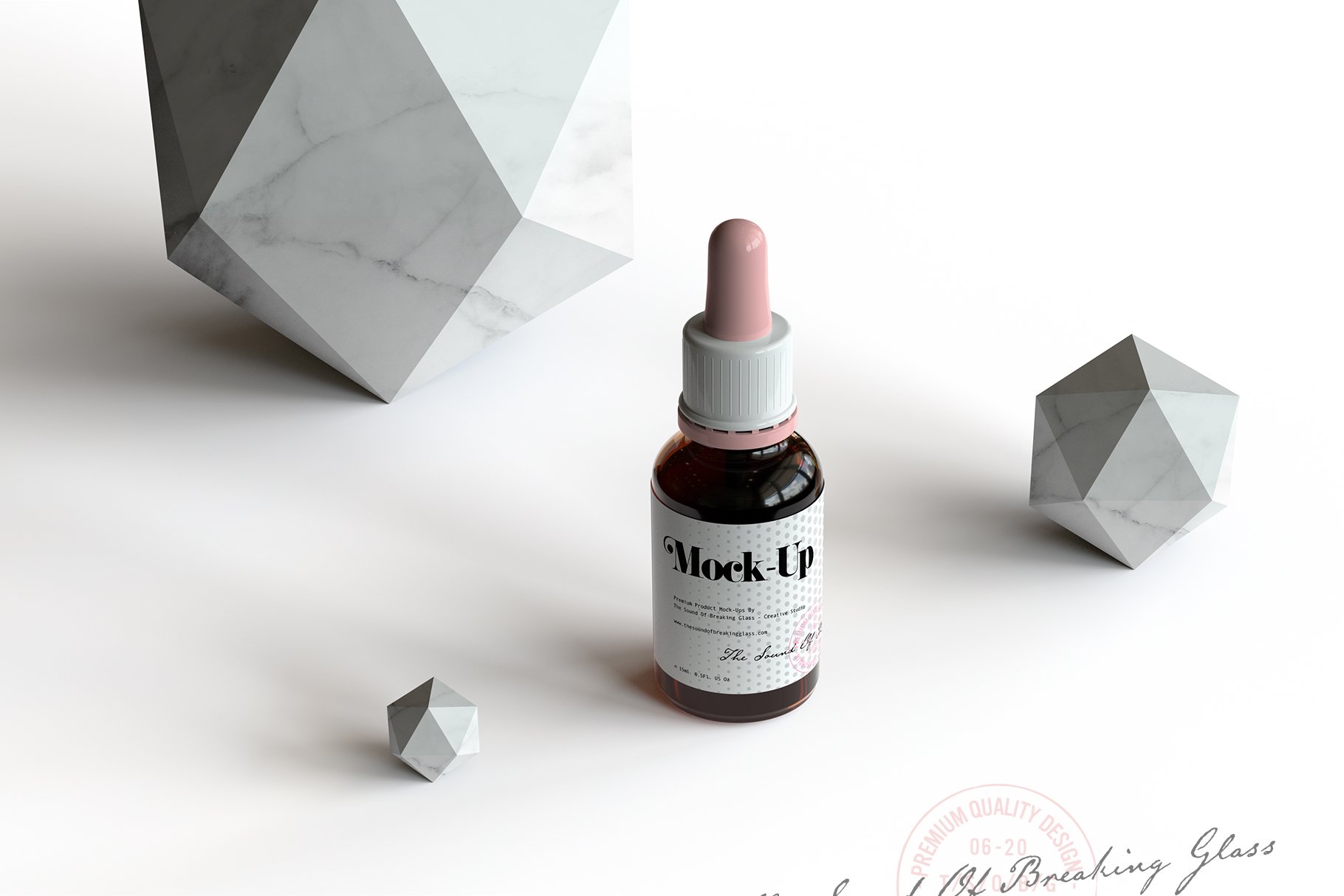 6款药物化妆品滴管瓶包装盒设计展示贴图样机 Dropper Bottle & Box Mockup Vol.2_img_2