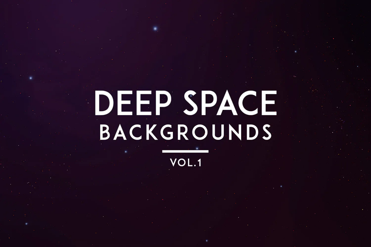 深色宇宙太空背景图片设计素材 Deep Space Backgrounds Vol. 1_img_2