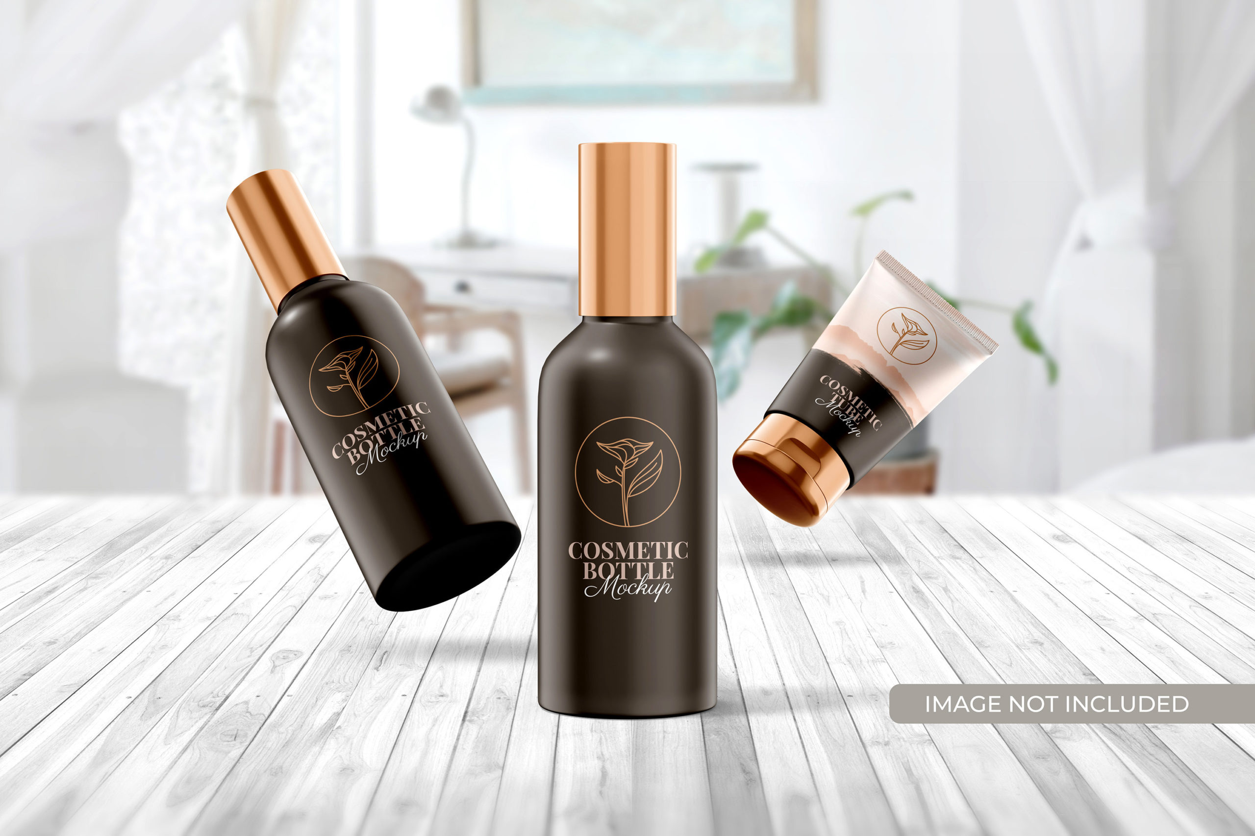 15款化妆品包装瓶设计展示贴图样机套装 Cosmetic Tube & Bottle - Mockup_img_2