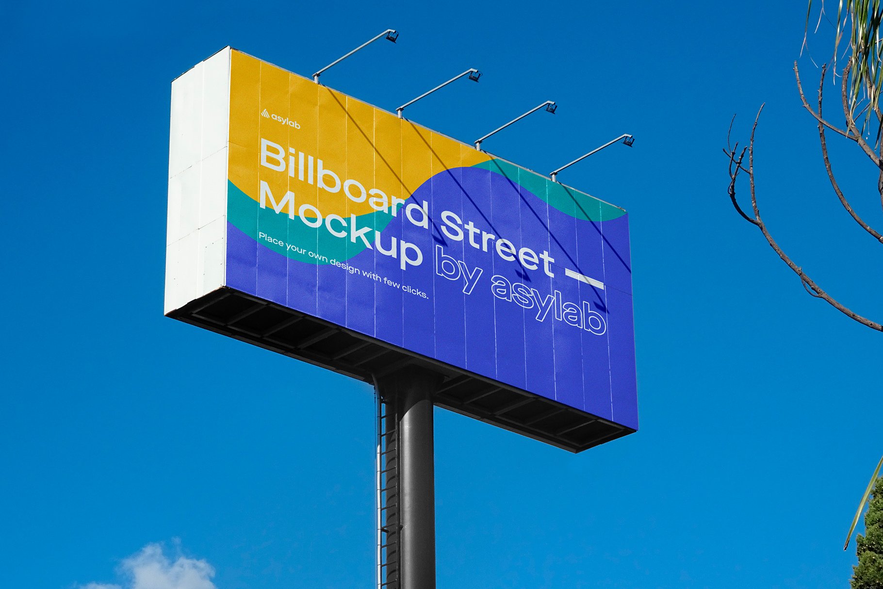 16款户外高速广告牌路牌设计展示贴图PSD模板素材 16 Billboard Street Mockups - PSD_img_2