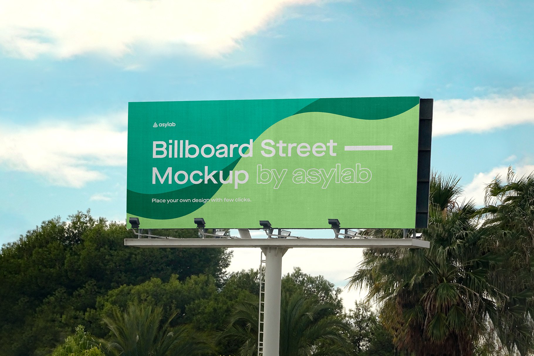 16款户外高速广告牌路牌设计展示贴图PSD模板素材 16 Billboard Street Mockups - PSD_img_2