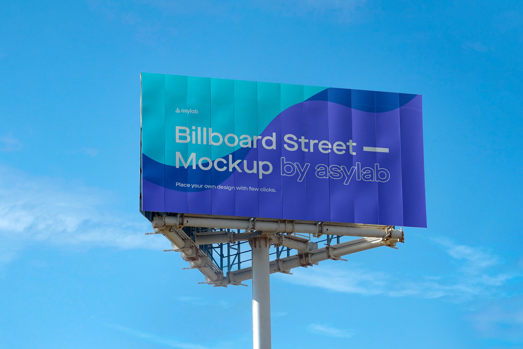 16款户外高速广告牌路牌设计展示贴图PSD模板素材 16 Billboard Street Mockups - PSD_img_2