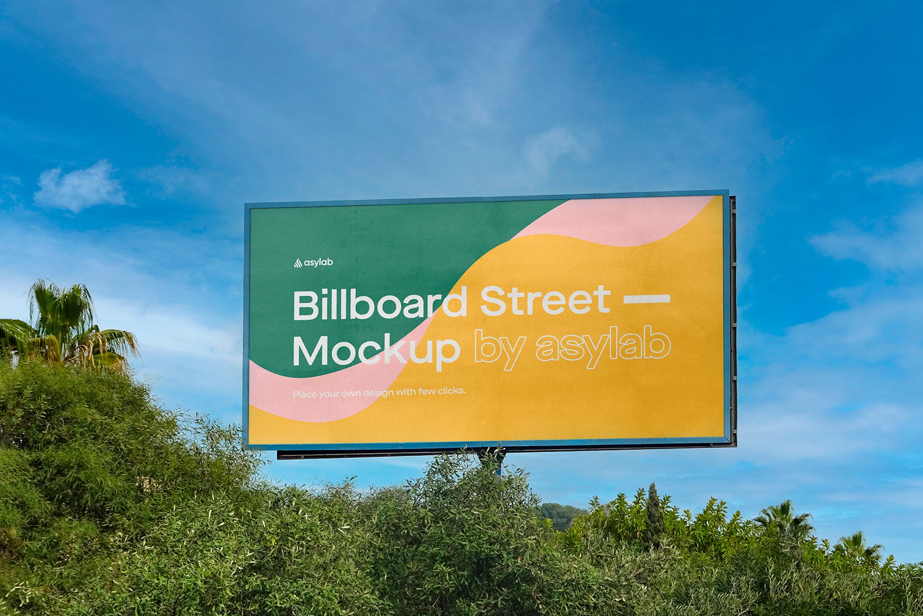 16款户外高速广告牌路牌设计展示贴图PSD模板素材 16 Billboard Street Mockups - PSD_img_2